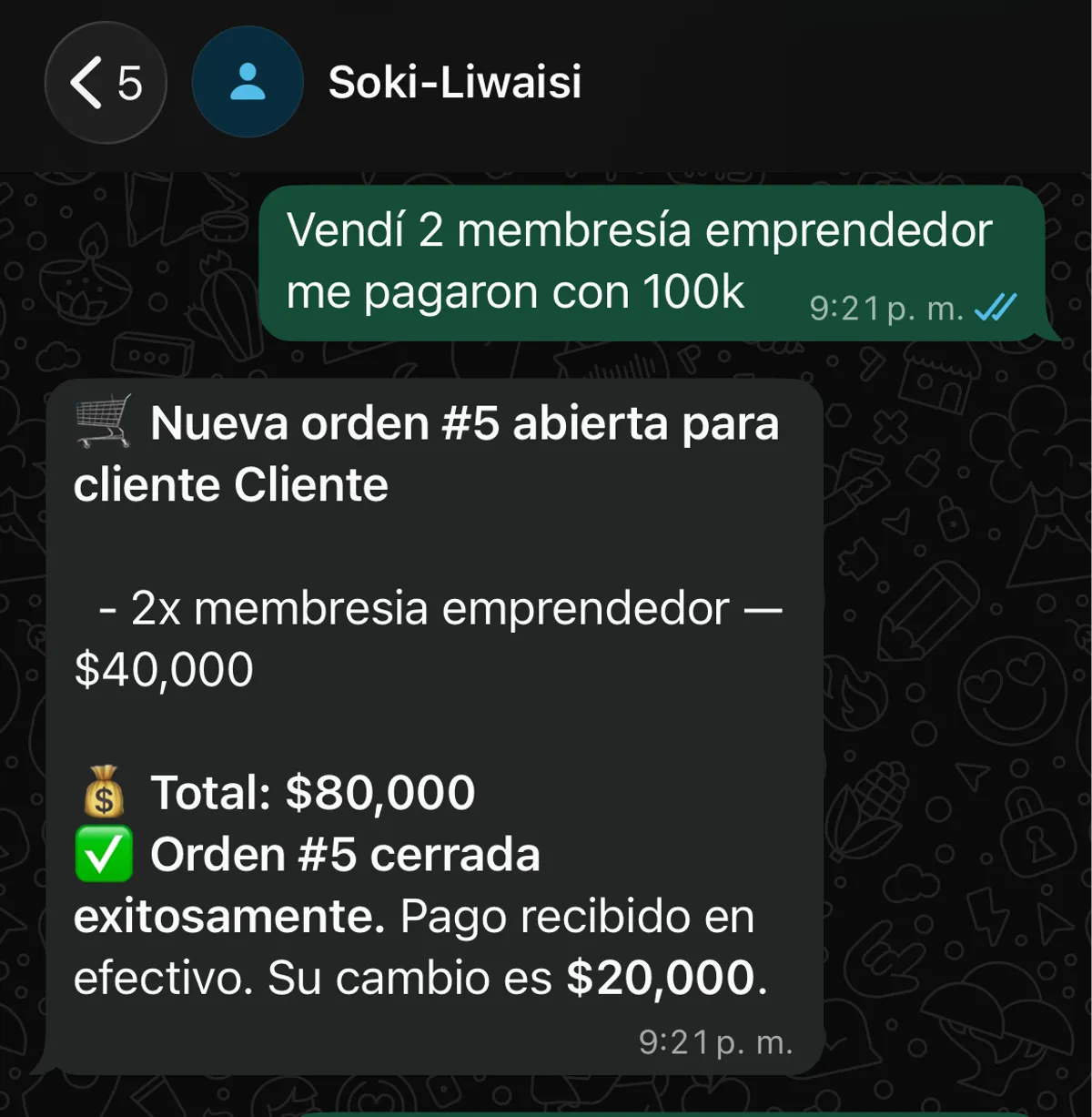 Soki by Liwaisi - Asistente comercial con inteligencia artificial en WhatsApp